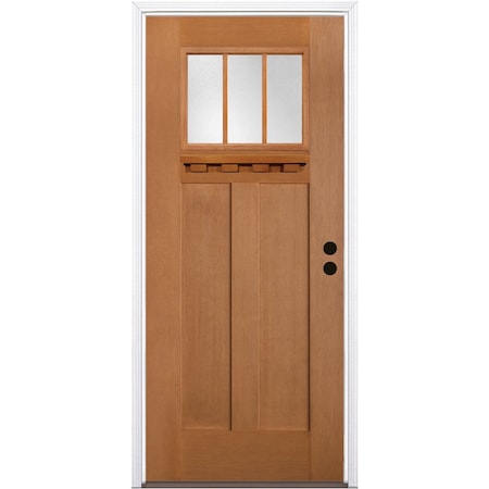Trimlite Exterior Single Door, Left Hand/Inswing, 1.75 Thick, Fiberglass 2868LHISPFGHER2033C491610BB